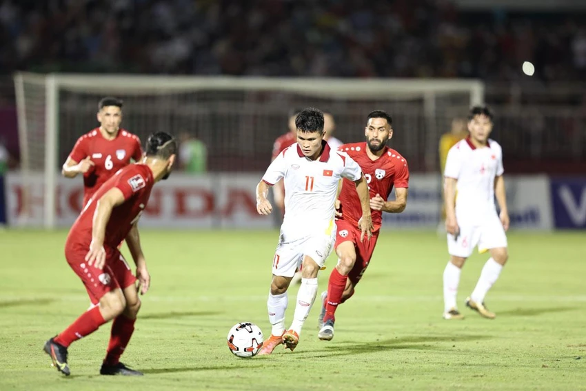 Tuấn Hải và đồng đội dễ thở tại Asian Cup. Ảnh: ANH PHƯƠNG