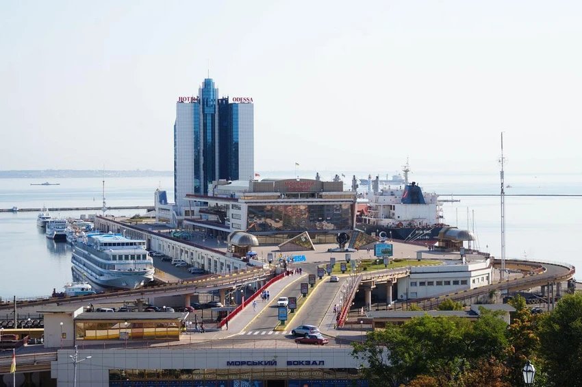 Cảng Odessa ở Ukraine. Ảnh: ODESSA JOURNAL