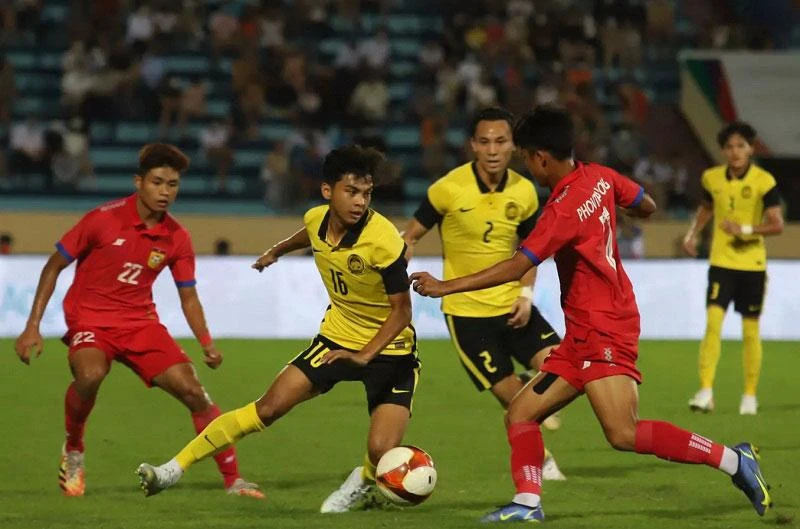 U-19 Malaysia với thể hình đẹp và lối chơi giàu sức mạnh sẽ làm khó U-19 Việt Nam. Ảnh: FAM U-19 Malaysia với thể hình đẹp và lối chơi giàu sức mạnh sẽ làm khó U-19 Việt Nam. Ảnh: FAM