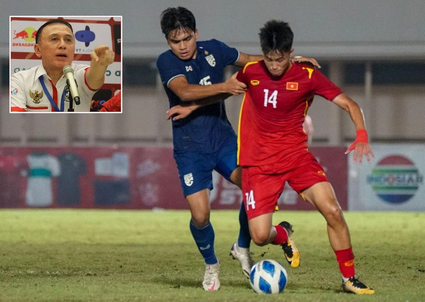 Chủ tịch LĐBĐ Indonesia Iriawan vẫn còn cay cú AFF vì chưa phản hồi trận U-19 Việt Nam - U-19 Thái Lan lượt trận cuối. Ảnh: VFF Chủ tịch LĐBĐ Indonesia Iriawan vẫn còn cay cú AFF vì chưa phản hồi trận U-19 Việt Nam - U-19 Thái Lan lượt trận cuối. Ảnh: VFF
