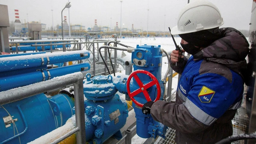 Một đoạn trong hệ thống đường ống dẫn khí đốt Nord Stream 1 của Nga. Ảnh: BLOOMBERG Một đoạn trong hệ thống đường ống dẫn khí đốt Nord Stream 1 của Nga. Ảnh: BLOOMBERG