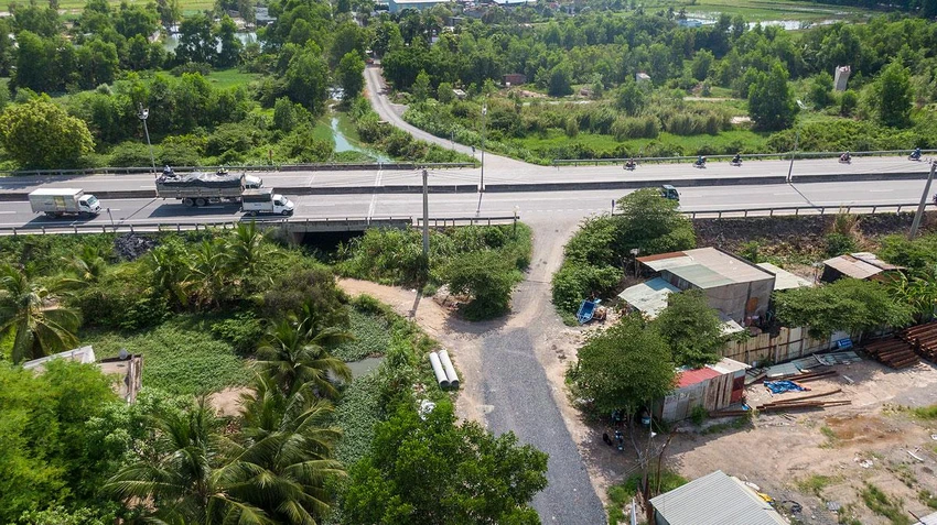 Dự án đường nối Võ Văn Kiệt - cao tốc TP.HCM - Trung Lương đang chờ các thông tin, chỉ đạo tiếp theo. Ảnh: KC Dự án đường nối Võ Văn Kiệt - cao tốc TP.HCM - Trung Lương đang chờ các thông tin, chỉ đạo tiếp theo. Ảnh: KC