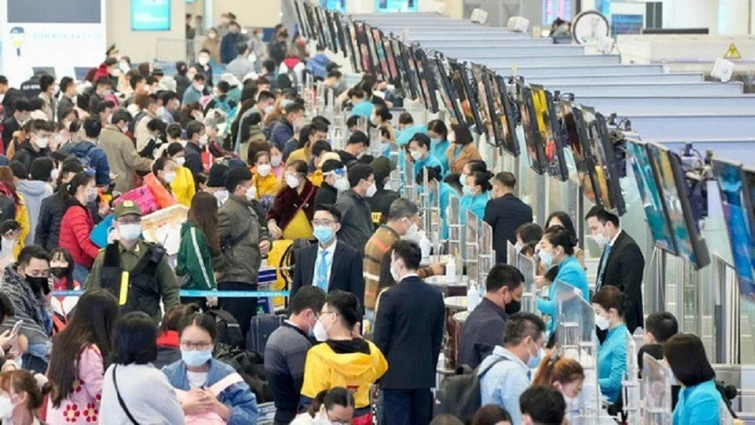 Các hãng hàng không nhận định lượng khách đi máy bay tết Nguyên đán năm nay sẽ sôi động, dù giá vé khá cao. Ảnh: VN Các hãng hàng không nhận định lượng khách đi máy bay tết Nguyên đán năm nay sẽ sôi động, dù giá vé khá cao. Ảnh: VN