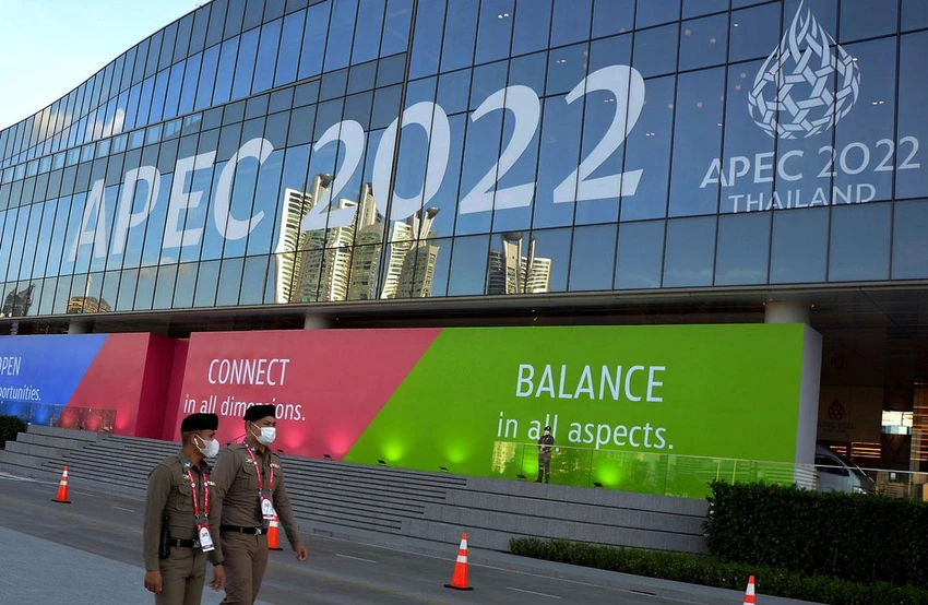 Thượng đỉnh APEC 2022 sẽ khai mạc ở thủ đô Bangkok (Thái Lan) hôm nay. Ảnh: BERNAMA Thượng đỉnh APEC 2022 sẽ khai mạc ở thủ đô Bangkok (Thái Lan) hôm nay. Ảnh: BERNAMA