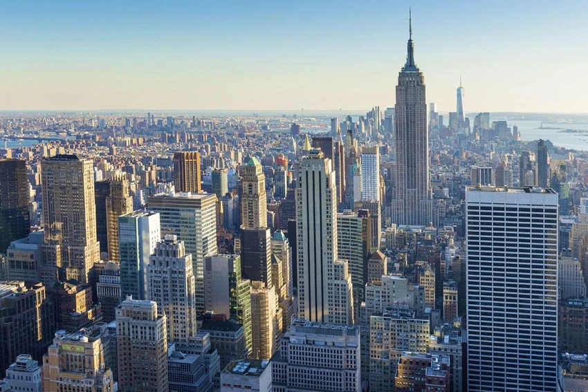 Một góc TP New York (Mỹ) hồi tháng 9. Ảnh: GETTY IMAGES Một góc TP New York (Mỹ) hồi tháng 9. Ảnh: GETTY IMAGES