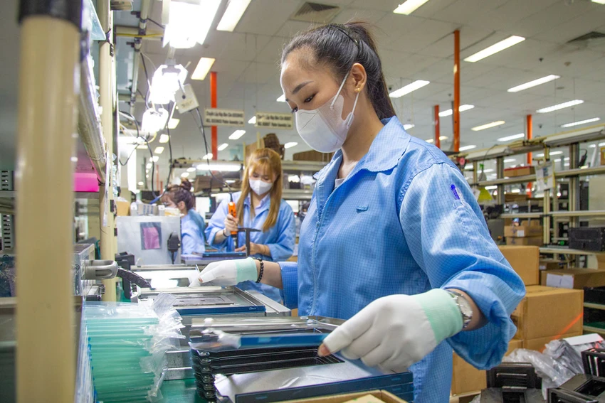 Hoạt động sản xuất tại công ty TNHH Datalogic, Khu công nghệ cao TPHCM. Ảnh: HOÀNG QUÂN Hoạt động sản xuất tại công ty TNHH Datalogic, Khu công nghệ cao TPHCM. Ảnh: HOÀNG QUÂN