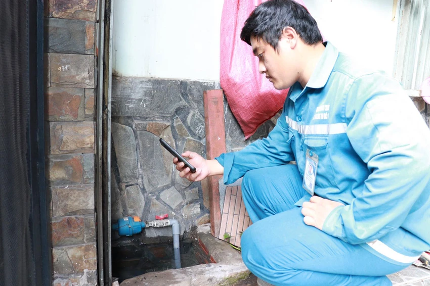 SAWACO đã đặt ra chỉ tiêu trong năm 2023 đảm bảo tỉ lệ 100% hộ dân TP được cấp nước sạch. Ảnh: ĐT SAWACO đã đặt ra chỉ tiêu trong năm 2023 đảm bảo tỉ lệ 100% hộ dân TP được cấp nước sạch. Ảnh: ĐT