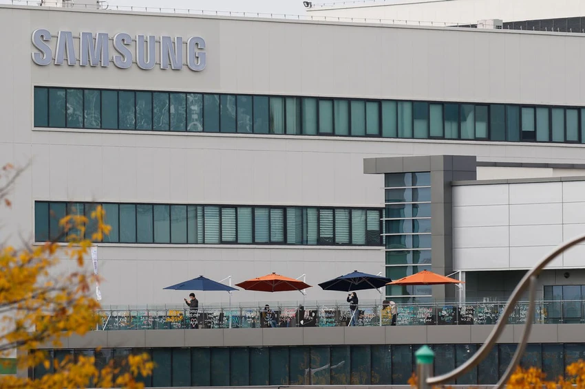 Một nhà máy của Samsung Electronics ở Gumi (Hàn Quốc). Ảnh: ZUMA PRESS