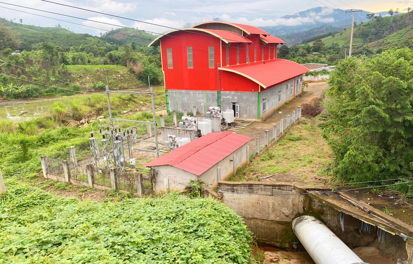 Nhà máy thủy điện Đắk Trưa. Ảnh: LÊ KIẾN Nhà máy thủy điện Đắk Trưa. Ảnh: LÊ KIẾN