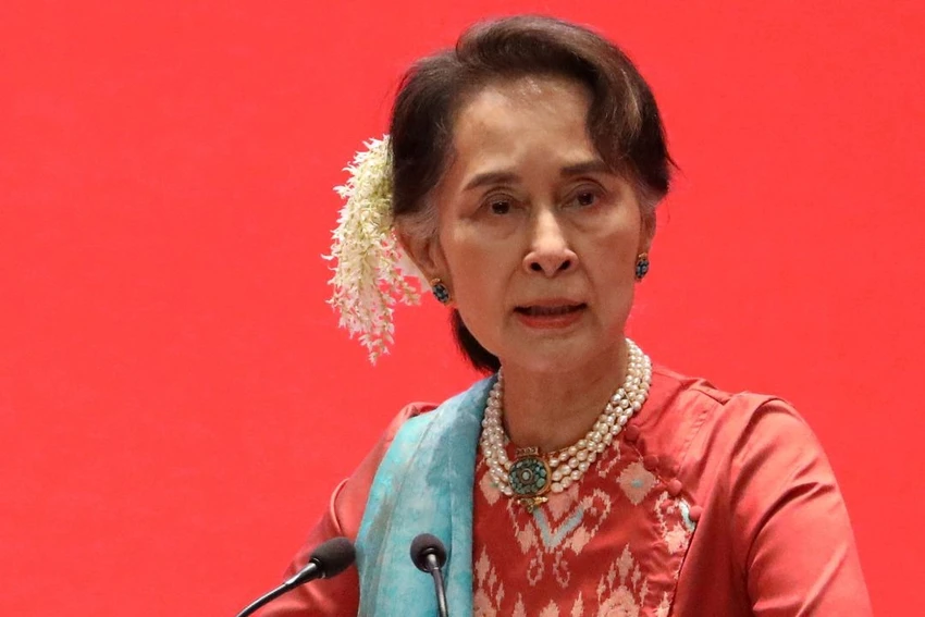 Bà Aung San Suu Kyi. Ảnh: ANN WANG/REUTERS