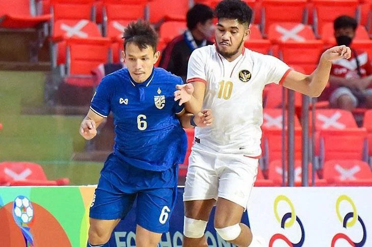 Futsal Indonesia nuôi mộng bá chủ tại SEA Games 31 sau khi hụt cúp vàng ở giải vô địch Đông Nam Á vừa diễn ra ở Bangkok, Thái Lan. Ảnh: AFF