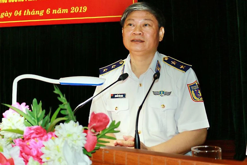 Trung tướng Nguyễn Văn Sơn, cựu tư lệnh Cảnh sát biển Việt Nam. Ảnh: CẢNH SÁT BIỂN VIỆT NAM Trung tướng Nguyễn Văn Sơn, cựu tư lệnh Cảnh sát biển Việt Nam. Ảnh: CẢNH SÁT BIỂN VIỆT NAM