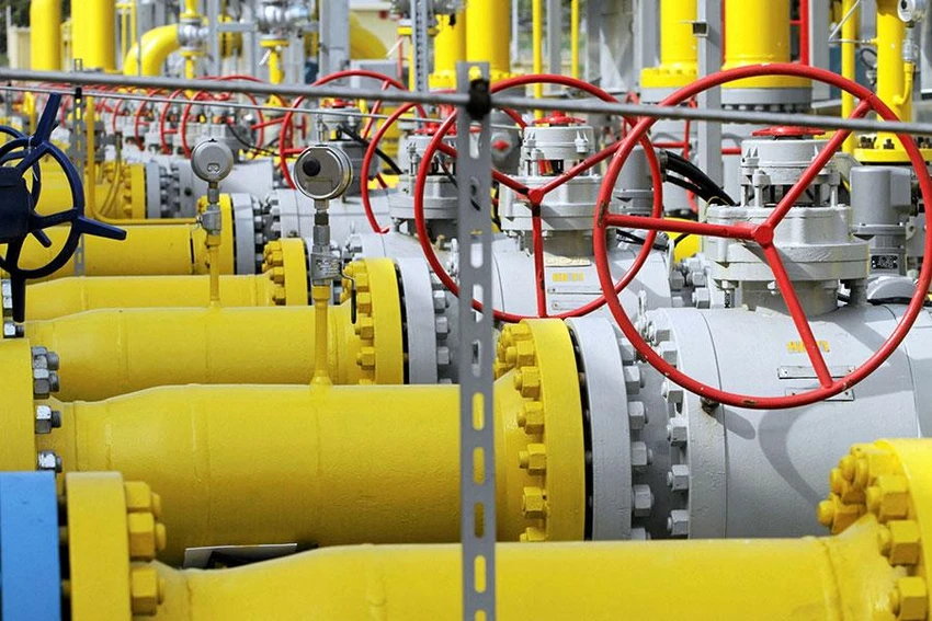 Một hệ thống phân phối khí đốt ở khu vực Gustorzyn của Ba Lan (ảnh chụp hồi tháng 8-2020). Ảnh: REUTERS Một hệ thống phân phối khí đốt ở khu vực Gustorzyn của Ba Lan (ảnh chụp hồi tháng 8-2020). Ảnh: REUTERS