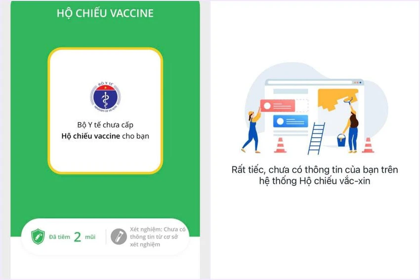 Còn khoảng 34-35 triệu mũi tiêm chưa được làm sạch dẫn đến việc nhiều người chưa được cấp hộ chiếu vaccine. Ảnh: NHƯ LOAN Còn khoảng 34-35 triệu mũi tiêm chưa được làm sạch dẫn đến việc nhiều người chưa được cấp hộ chiếu vaccine. Ảnh: NHƯ LOAN