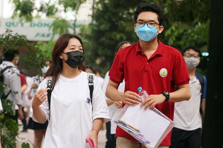 Thí sinh tham dự kỳ thi tốt nghiệp THPT năm 2022. Ảnh: PHI HÙNG