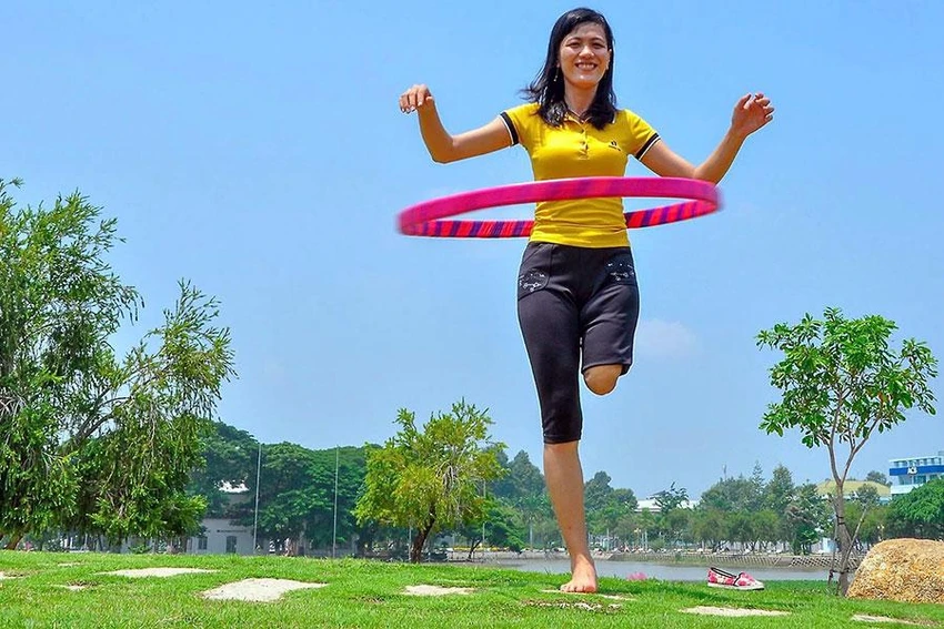 Cô Nguyễn Thị Minh Tâm luôn giữ cho mình một tâm hồn lạc quan, yêu đời và hướng đến những người gặp khó khăn hơn mình. Ảnh: NVCC Cô Nguyễn Thị Minh Tâm luôn giữ cho mình một tâm hồn lạc quan, yêu đời và hướng đến những người gặp khó khăn hơn mình. Ảnh: NVCC