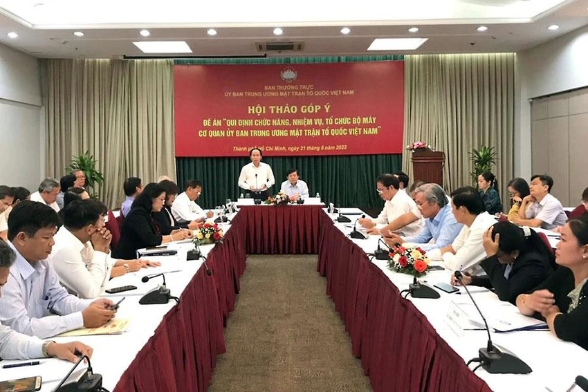 Toàn cảnh hội thảo. Ảnh: BẢO PHƯƠNG Toàn cảnh hội thảo. Ảnh: BẢO PHƯƠNG