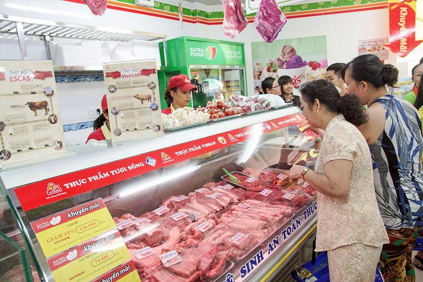 Nhu cầu tiêu thụ thịt heo sạch, truy xuất được nguồn gốc tại Việt Nam tăng cao. Ảnh: PM