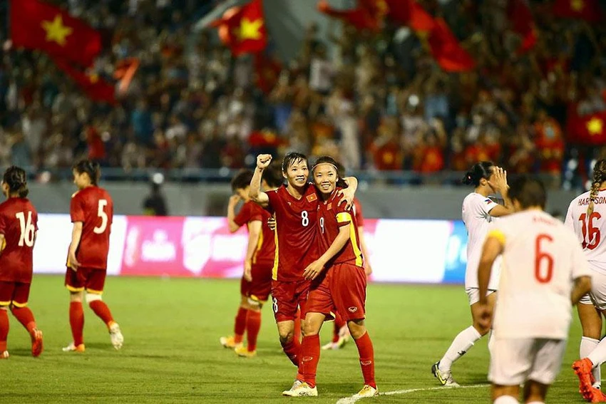 Nhà vô địch SEA Games giành vé chơi World Cup 2023. Ảnh: ANH PHƯƠNG