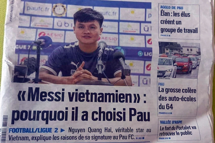 Từ nhận định ban đầu của báo Pháp ví Quang Hải là Messi Việt Nam… Từ nhận định ban đầu của báo Pháp ví Quang Hải là Messi Việt Nam…