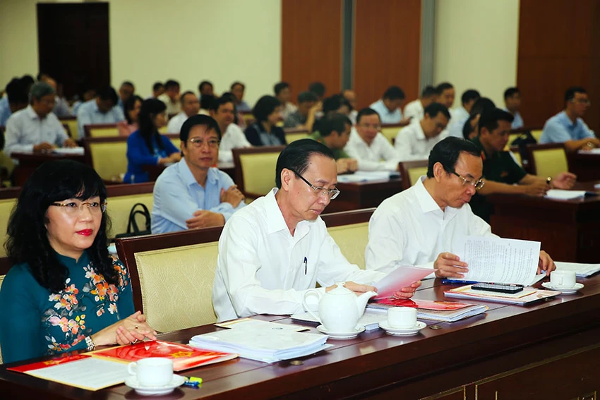 Toàn cảnh hội nghị. Ảnh: THANH TUYỀN