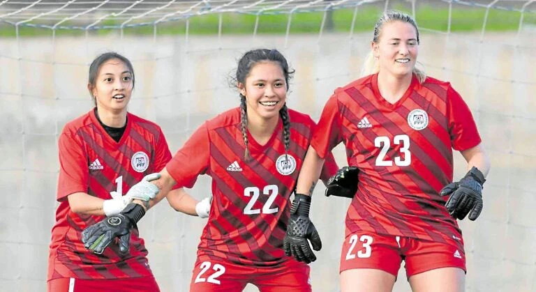 Các tuyển thủ Philippines với nhiều cầu thủ nhập tịch đặt mục tiêu cao ở World Cup. Ảnh: GETTY IMAGES