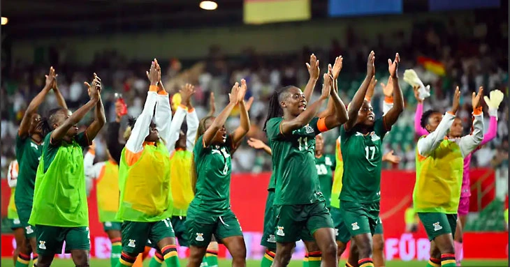 Zambia lần đầu dự World Cup vừa gây sốc với trận giao hữu thắng Đức 3-2. Ảnh: GETTY IMAGES