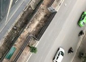 Chính quyền quây rào chuẩn bị phá dỡ cao ốc 8B Lê Trực?