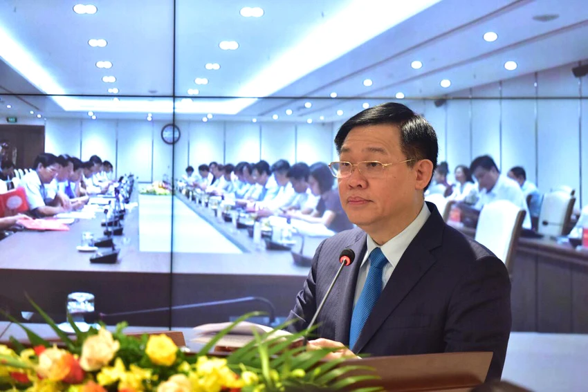 Vương Đình Huệ - Hội nghị BCH Đảng Bộ Hà Nội 30-6