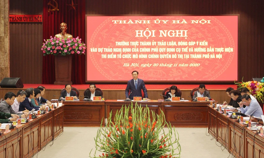 Hà Nội lấy ý kiến dự thảo Nghị định về chính quyền đô thị ảnh 1
