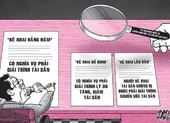 Chính thức: Hoàn tất kê khai tài sản lần đầu trước 31-3