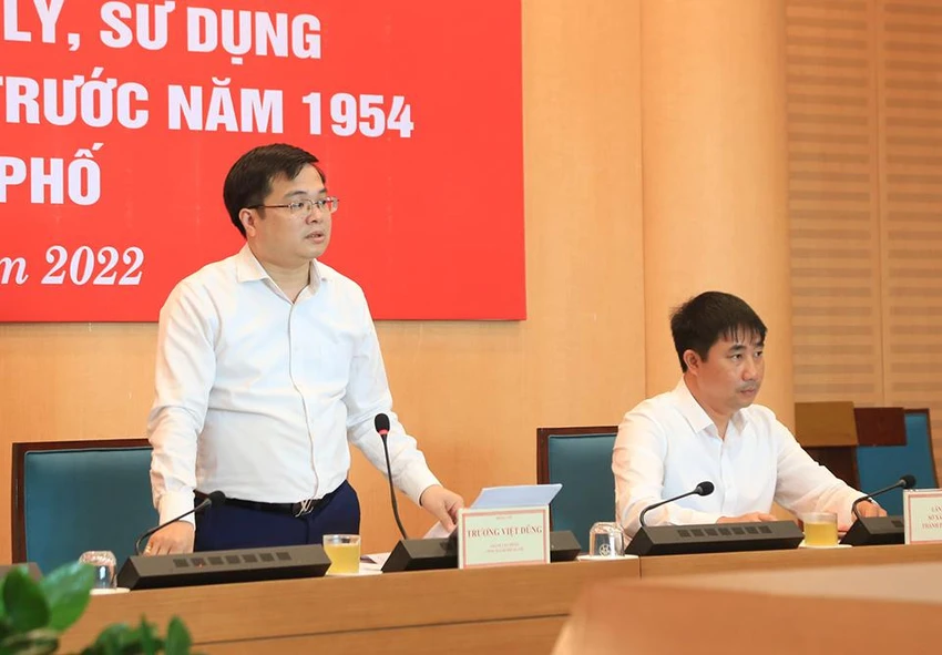 Ông Trương Việt Dũng, Chánh Văn phòng UBND TP Hà Nội.