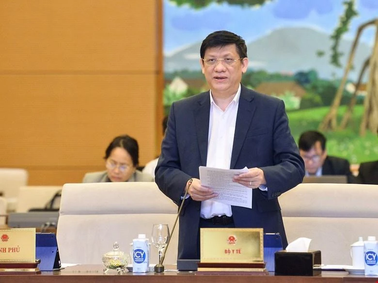 Bộ trưởng Y tế Nguyễn Thanh Long (ảnh Quốc hội) Bộ trưởng Y tế Nguyễn Thanh Long (ảnh Quốc hội)