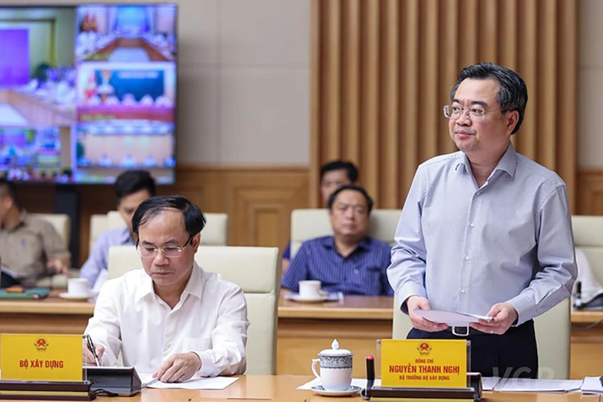 Bộ trưởng Bộ Xây dựng Nguyễn Thanh Nghị. Bộ trưởng Bộ Xây dựng Nguyễn Thanh Nghị.