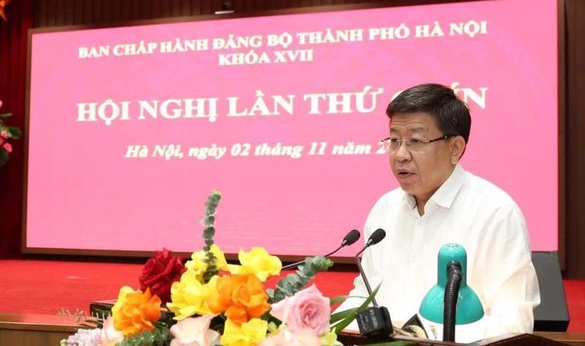Phó Chủ tịch UBND TP Hà Nội Dương Đức Tuấn. Ảnh: TP