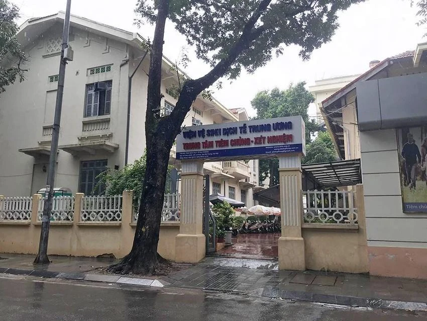 Viện Vệ sinh dịch tễ Trung ương. (Ảnh: Trọng Phú) Viện Vệ sinh dịch tễ Trung ương. (Ảnh: Trọng Phú)