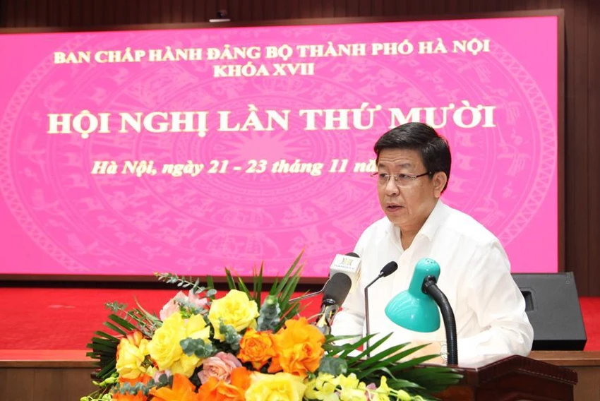 Phó Chủ tịch UBND TP Hà Nội Dương Đức Tuấn. Ảnh: TP