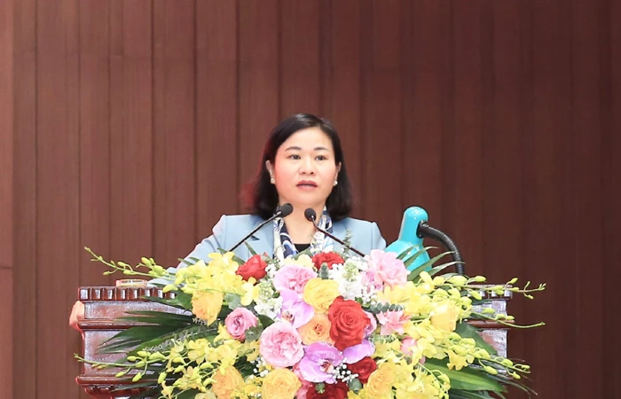 Phó Bí thư Thành ủy Hà Nội Nguyễn Thị Tuyến. (Ảnh TP) Phó Bí thư Thành ủy Hà Nội Nguyễn Thị Tuyến. (Ảnh TP)