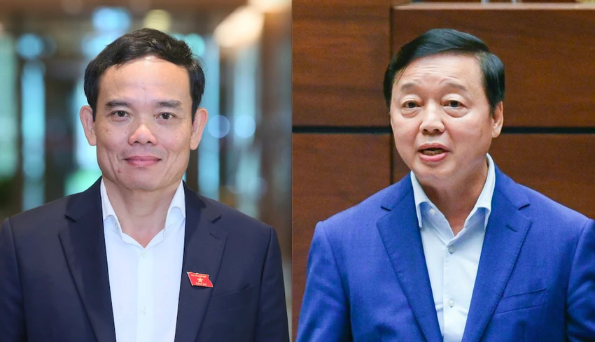 Ông Trần Lưu Quang (trái) và ông Trần Hồng Hà (phải) Ông Trần Lưu Quang (trái) và ông Trần Hồng Hà (phải)