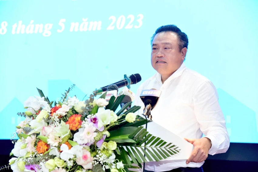 Chủ tịch UBND TP Hà Nội Trần Sỹ Thanh. (Ảnh: Trọng Phú) Chủ tịch UBND TP Hà Nội Trần Sỹ Thanh. (Ảnh: Trọng Phú)