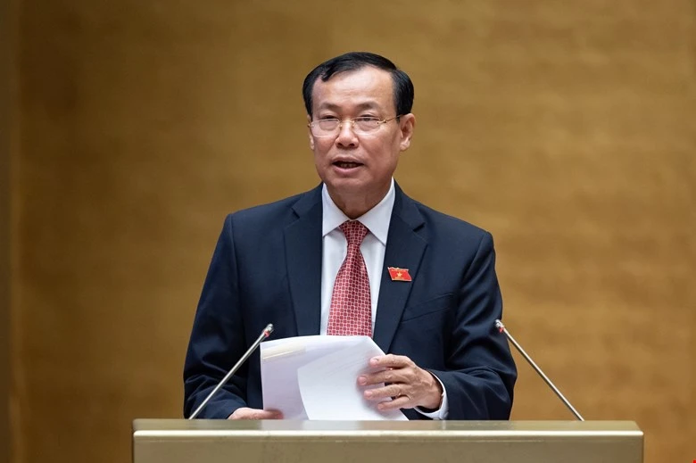 Chủ nhiệm Ủy ban Quốc phòng và An ninh của Quốc hội Lê Tấn Tới. (Ảnh: Quốc hội)