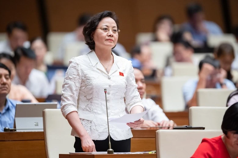 Bộ trưởng Bộ Nội vụ Phạm Thị Thanh Trà. Ảnh: QH Bộ trưởng Bộ Nội vụ Phạm Thị Thanh Trà. Ảnh: QH
