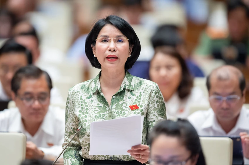 ĐBQH Trần Thị Nhị Hà, Giám đốc Sở Y tế Hà Nội. Ảnh: QH ĐBQH Trần Thị Nhị Hà, Giám đốc Sở Y tế Hà Nội