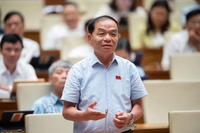 Đại biểu Quốc hội Lê Thanh Vân, đoàn ĐBQH tỉnh Cà Mau. Ảnh: QH Đại biểu Quốc hội Lê Thanh Vân, đoàn ĐBQH tỉnh Cà Mau. Ảnh: QH