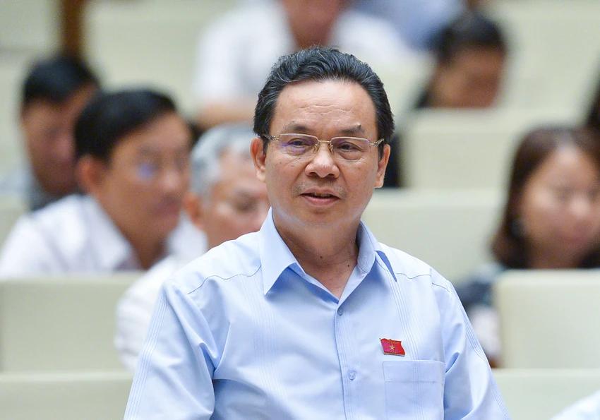 ĐB Hoàng Văn Cường (Hà Nội). Ảnh: QH