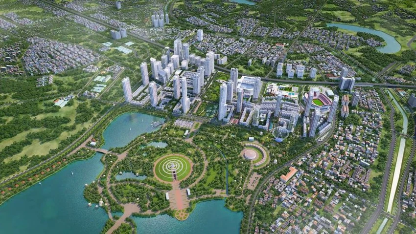 Phối cảnh dự án The Manor Central Park. Phối cảnh dự án The Manor Central Park.