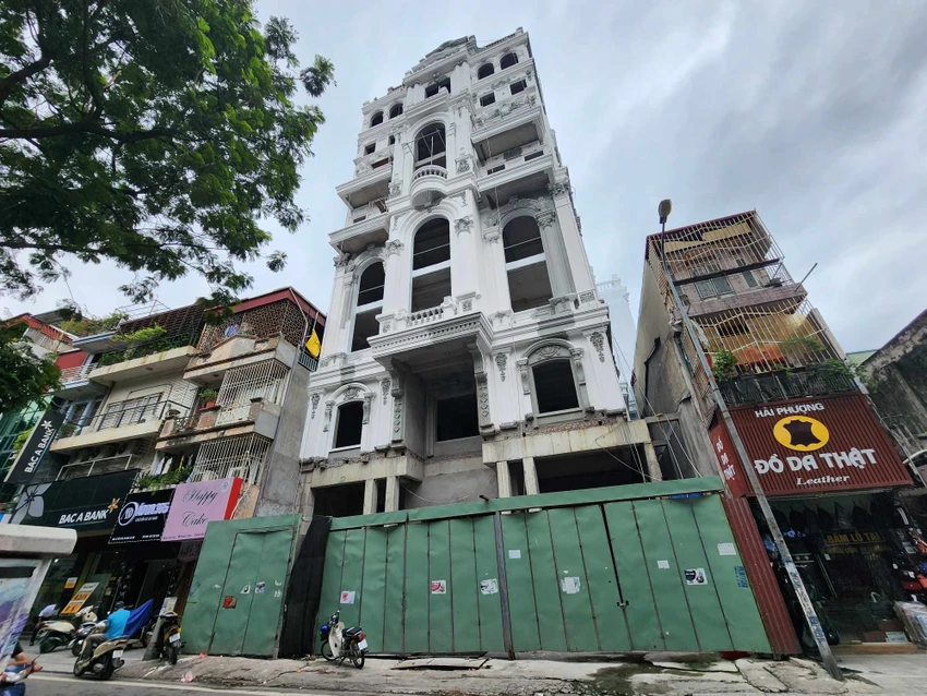 Quận Ba Đình nói gì về vụ biệt thự khủng xây sai phép ở phố Đội Cấn