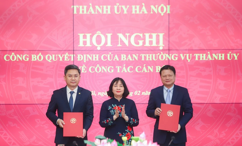 Ông Hà Minh Hải làm Trưởng ban Tổ chức Thành ủy Hà Nội