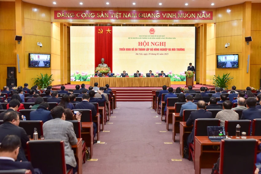 Bộ Nông nghiệp và Môi trường có không quá 10 thứ trưởng