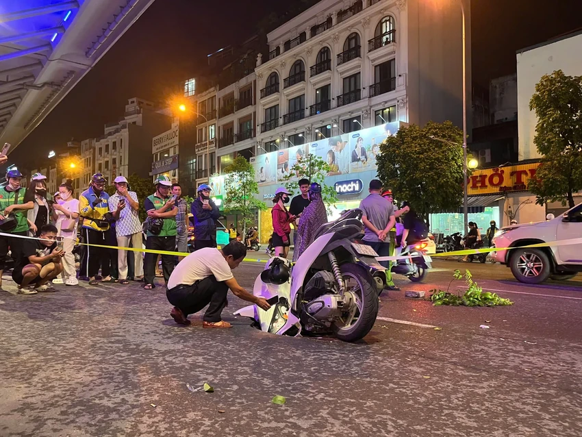 xe SH sụp hố